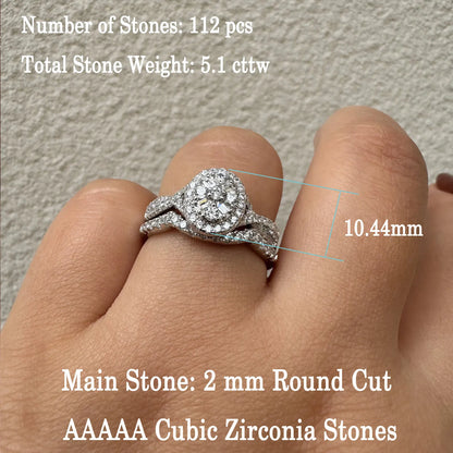 925 Sterling Silver Wedding Rings