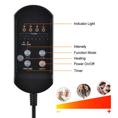 Electric Back Massager Infrared Full-Body Massage