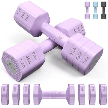 Sportneer Adjustable Dumbbells 4-in-1