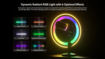 RGB Dynamic Wired Microphone Gaming