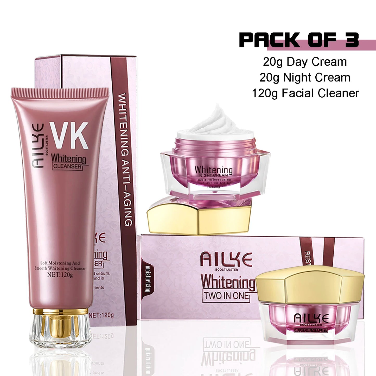 AILKE Face Cream With Hyaluron Scars