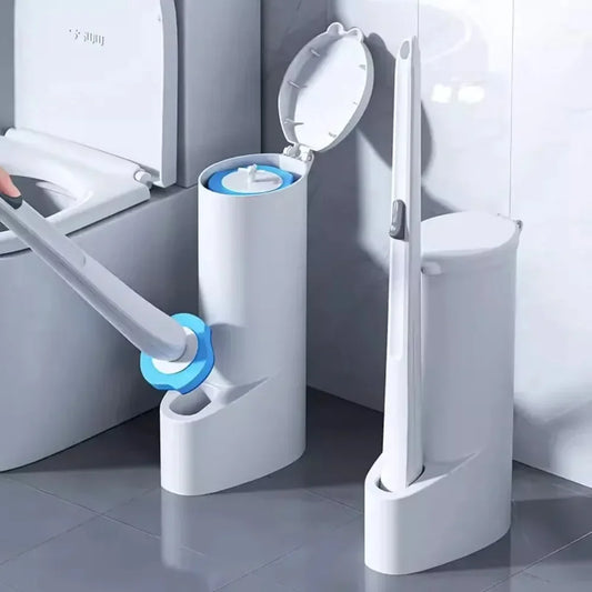 Disposable Toilet Brush Set
