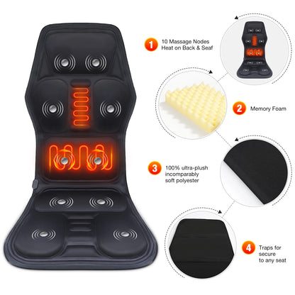 Electric Back Massager Infrared Full-Body Massage