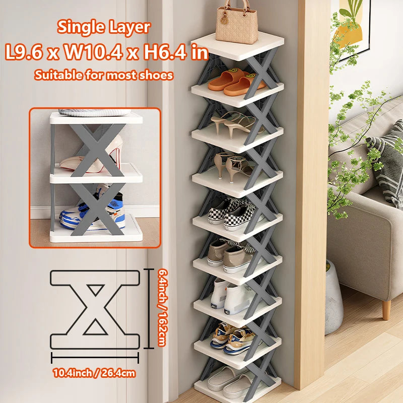 Shoe Rack Storage Organizer Detachable
