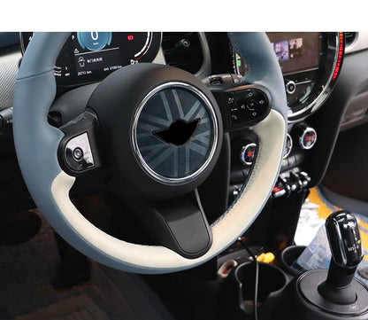 Italy Super Suede Car Steering Wheel Cover For Mini Cooper