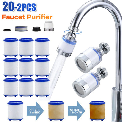 2-20PC Faucet Water Filter Element