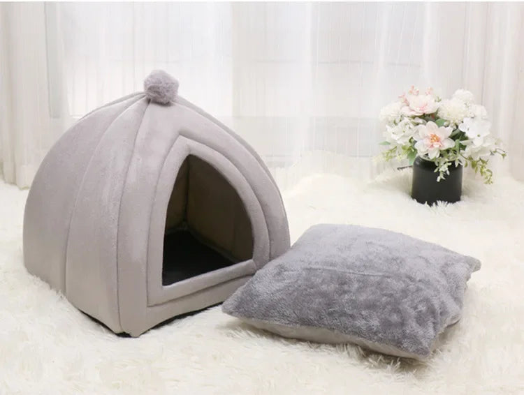 Cat Nest Autumn And Winter Warm Yurt Semi-closed