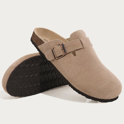 Comwarm Cork Men Clogs Slippers