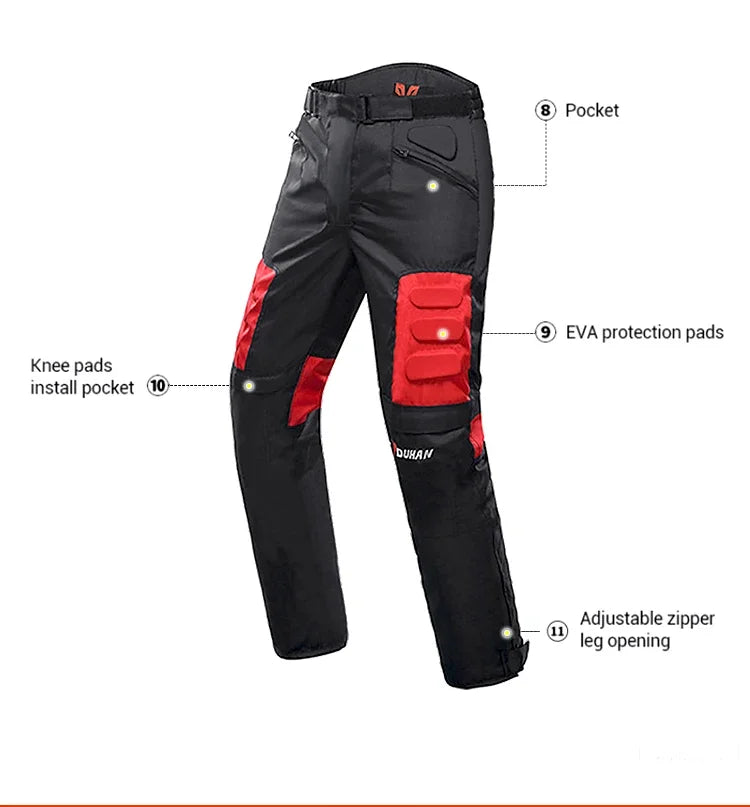 DUHAN Motorcycle Riding with Cotton Thickening Set