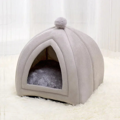 Cat Nest Autumn And Winter Warm Yurt Semi-closed