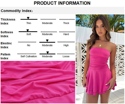 New Summer Sleeveless Off Shoulder Dresses