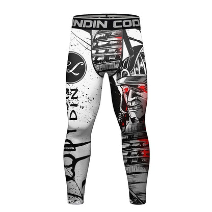 New Men Rashguard MMA T-shirt +Pants