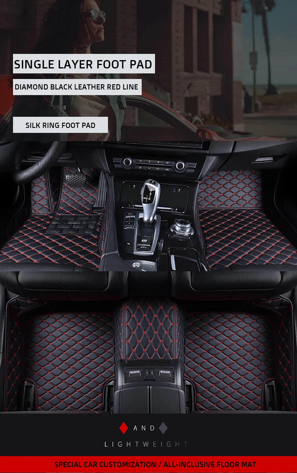 DOODRYER Custom Car Floor Mats For Maserati