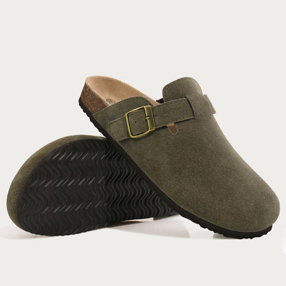 Comwarm Cork Men Clogs Slippers