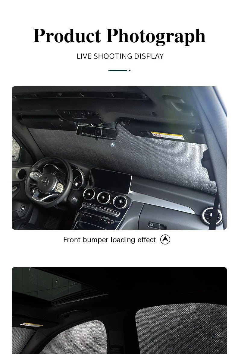 For Land Rover Discovery Car Windshield Sunshades Sun UV Protection Visor