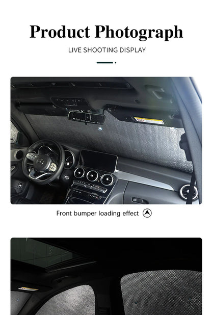 For Land Rover Discovery Car Windshield Sunshades Sun UV Protection Visor