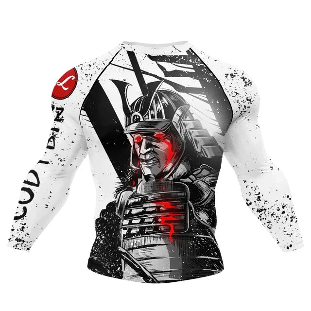 New Men Rashguard MMA T-shirt +Pants