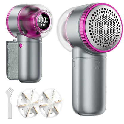 coldSky Lint Remover Sweater Shaver with Digital Display