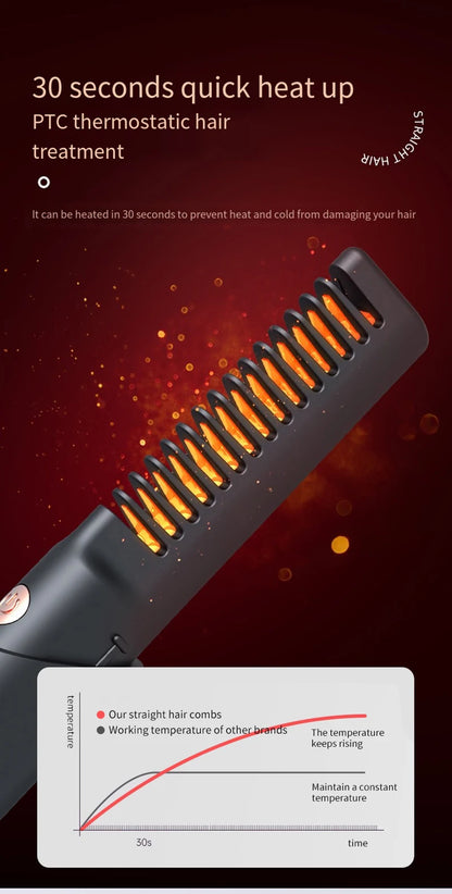 Electric Hair Brushes Hair Straightener