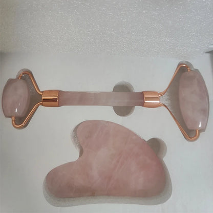 Natural Rose Quartz Jade Roller