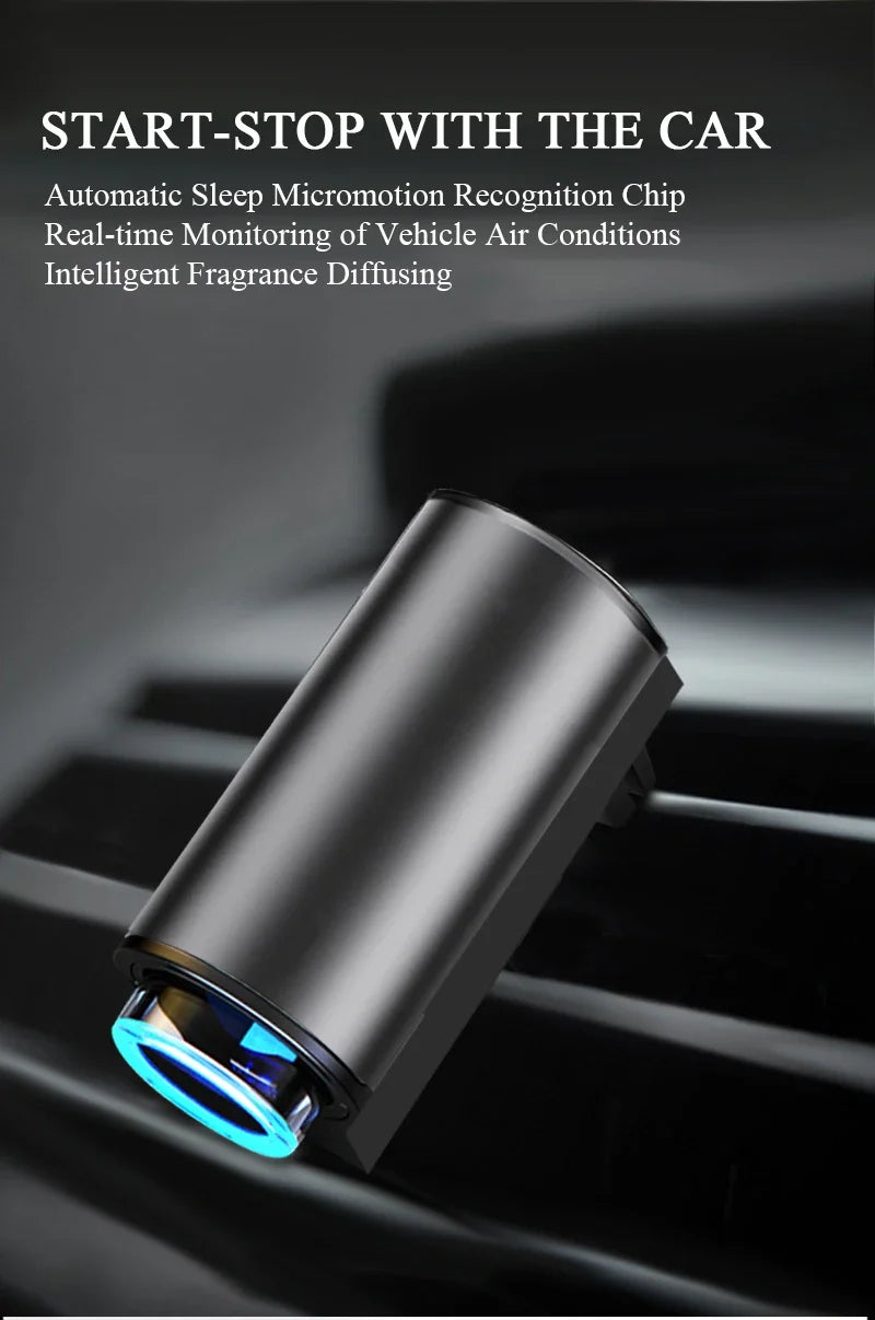 Electric Aroma Diffuser Air Freshener In The Car