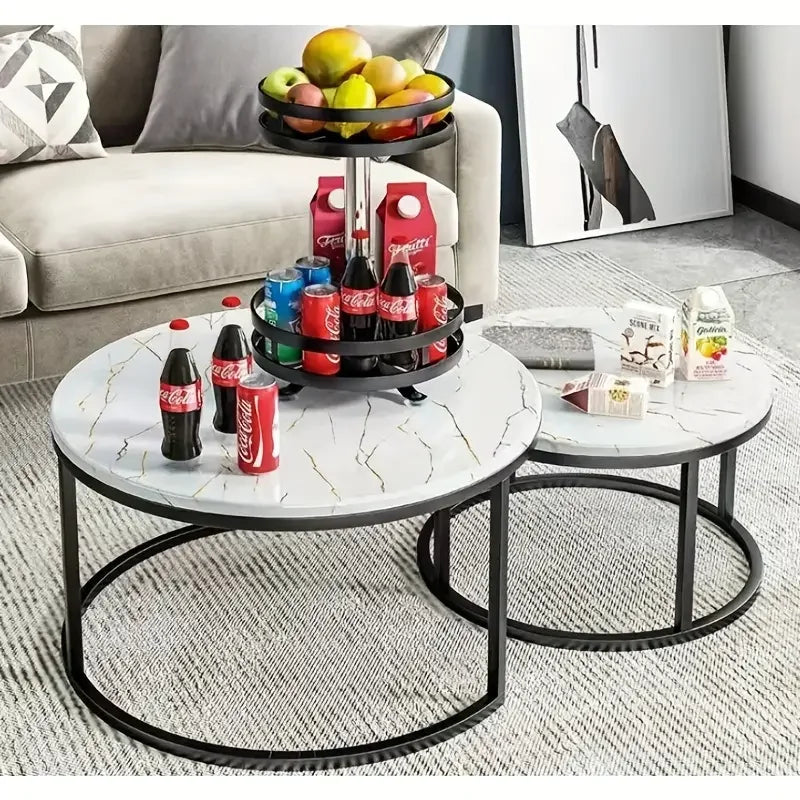 3-Tier Metal Rotating Organizer Spice Rack Seasonings