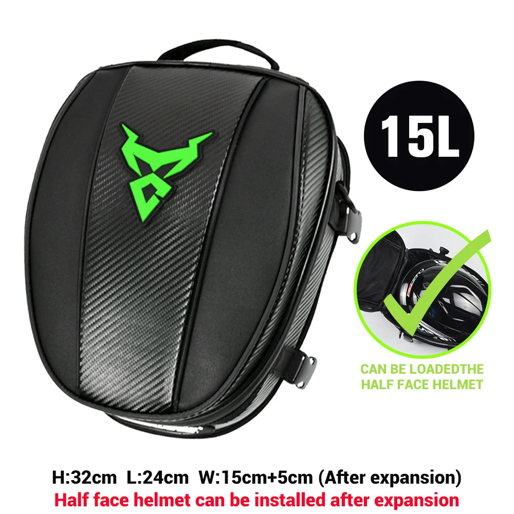 Motocentric Waterproof Motorcycle Tail Bag Multifunction