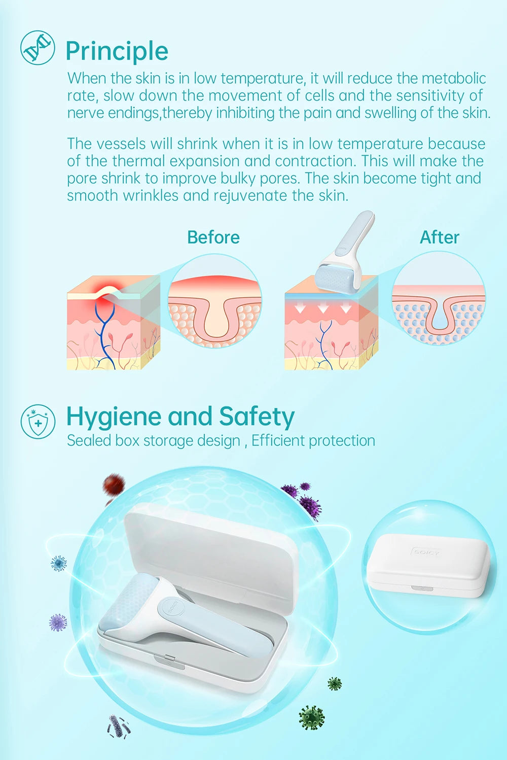 Original Skincare Ice Roller For Face