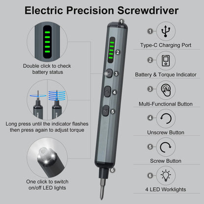 Precision Electric Screwdriver