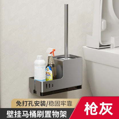 Toilet brush storage