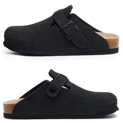 Comwarm Cork Men Clogs Slippers