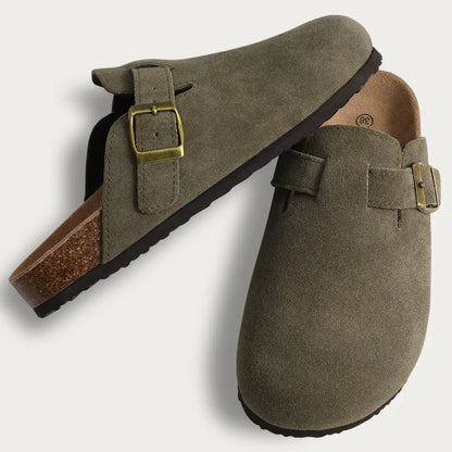Comwarm Cork Men Clogs Slippers