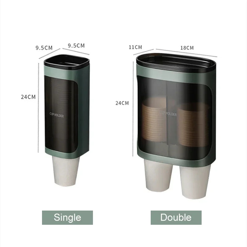 Disposable Cup Holder Automatic Water Dispenser Cup