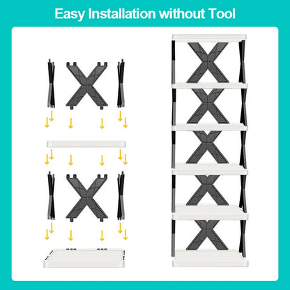 Shoe Rack Storage Organizer Detachable