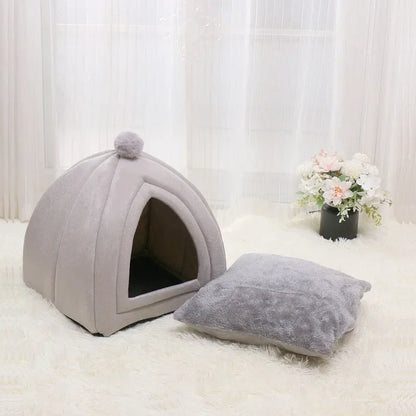 Cat Nest Autumn And Winter Warm Yurt Semi-closed