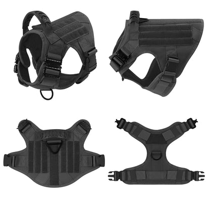 Military Large Dog Harness Pet German