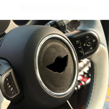 Italy Super Suede Car Steering Wheel Cover For Mini Cooper