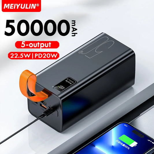 Large Capacity 20000mAh / 50000mAh Power Bank
