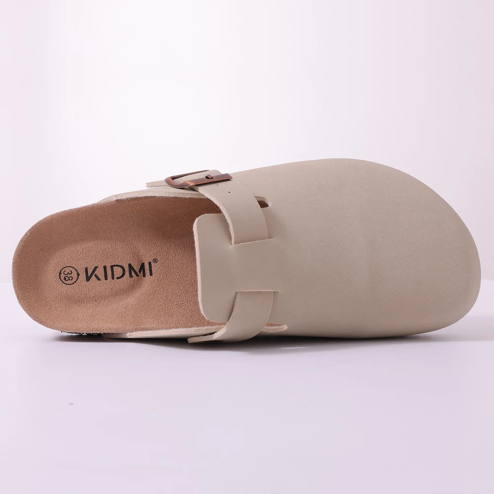 Comwarm Cork Men Clogs Slippers