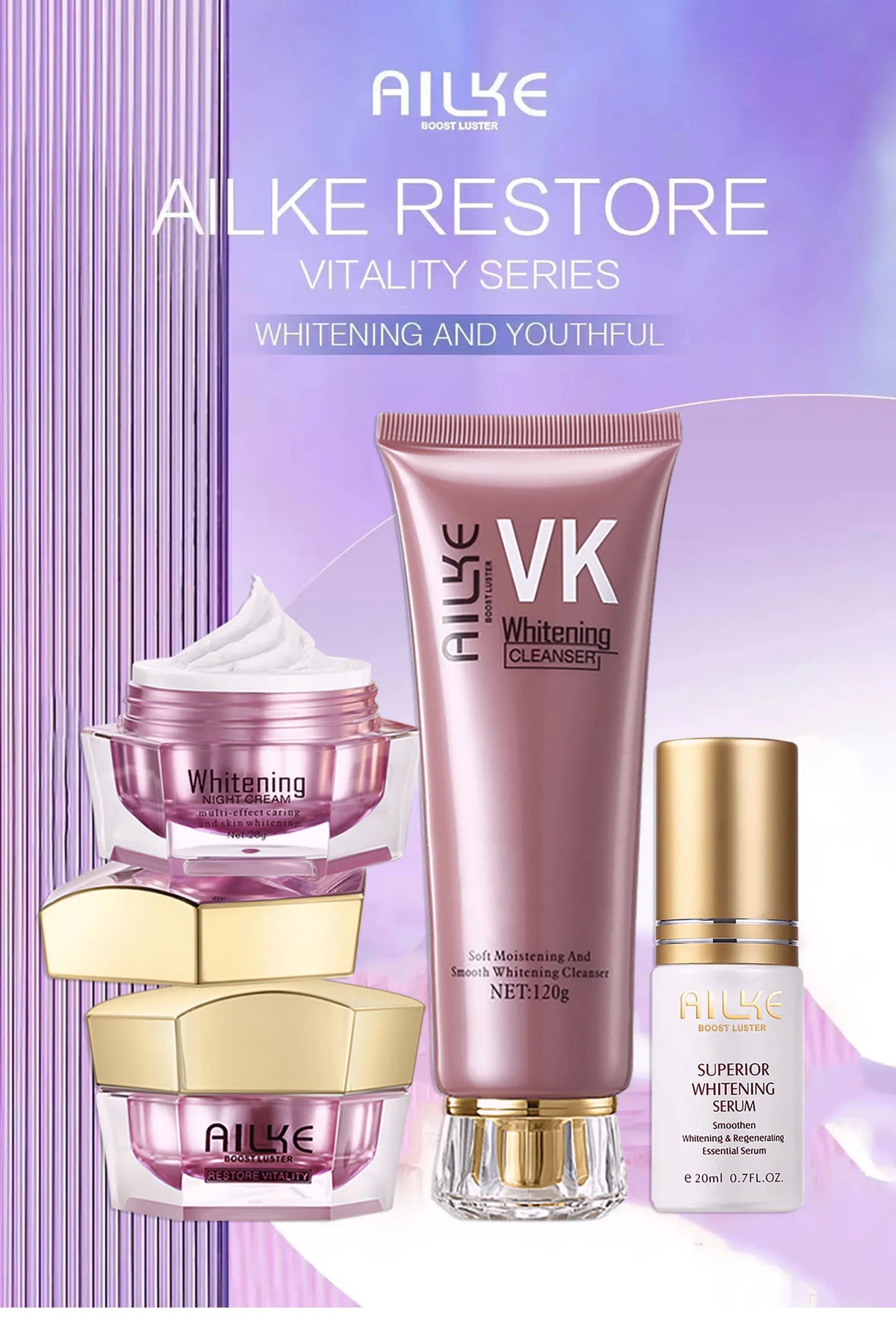 AILKE Face Cream With Hyaluron Scars