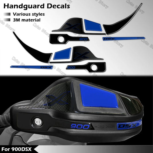 900DSX Motorcycle HandGuard Stickers