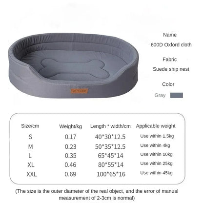 Double Sided Dog Bed Big Size