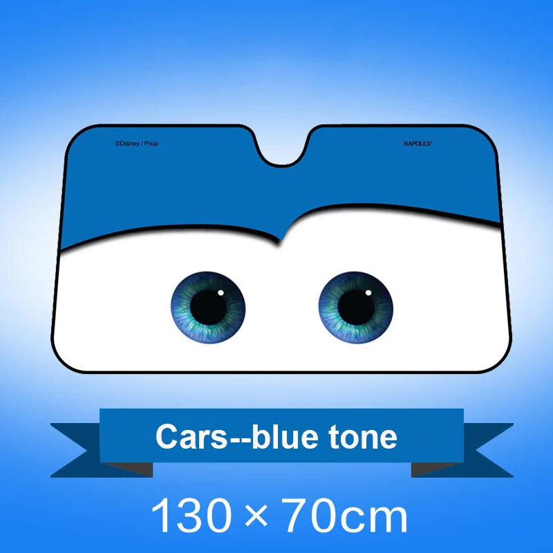 6 Colors Eyes Heated Windshield Sunshade Car Window