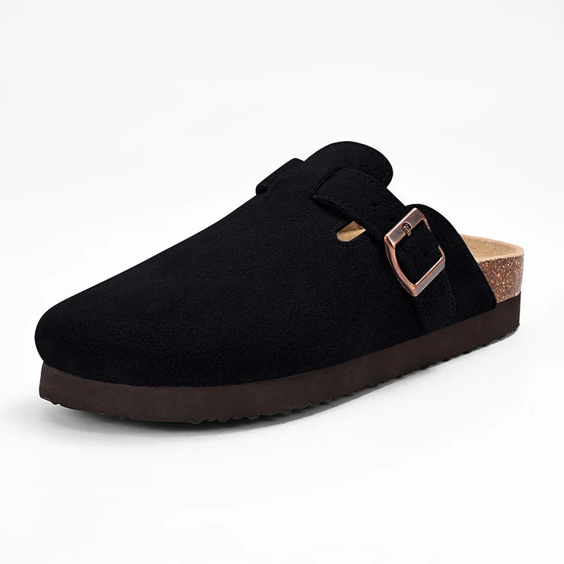 Comwarm Cork Men Clogs Slippers