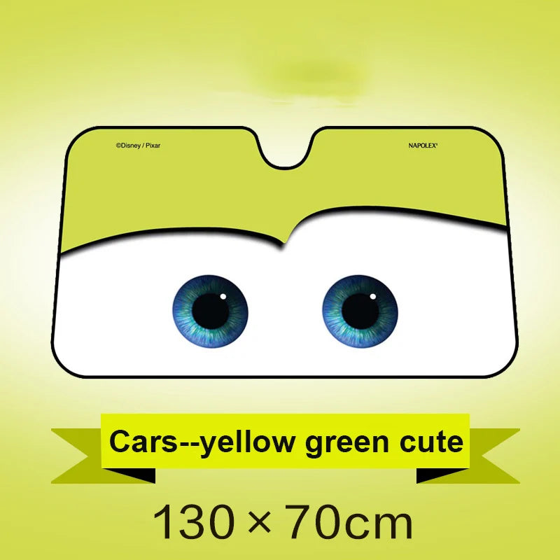 6 Colors Eyes Heated Windshield Sunshade Car Window