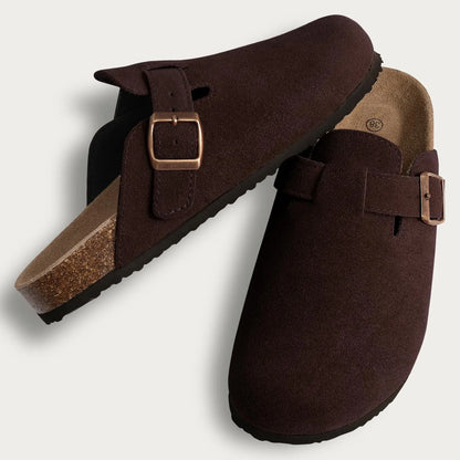 Comwarm Cork Men Clogs Slippers