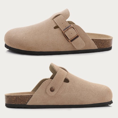 Comwarm Cork Men Clogs Slippers