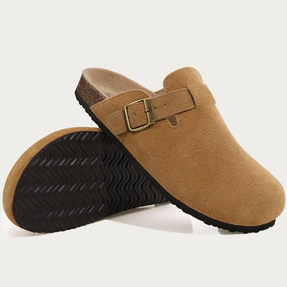 Comwarm Cork Men Clogs Slippers