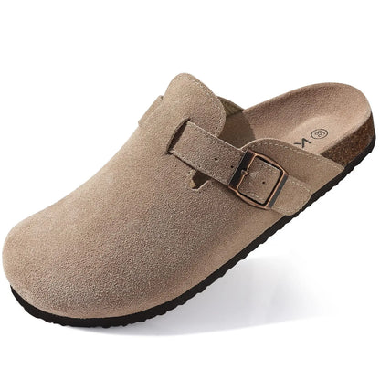 Comwarm Cork Men Clogs Slippers