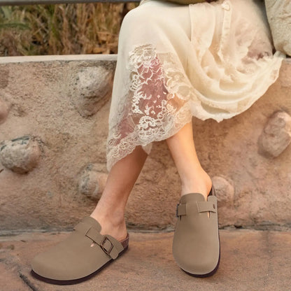 Comwarm Cork Men Clogs Slippers
